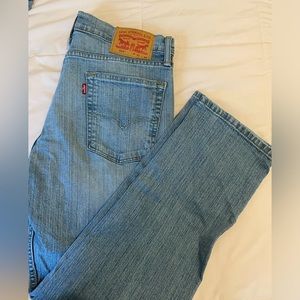 Vintage low rise y2k denim levi jeans